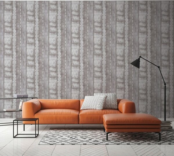 A.S. Création | Vliesová tapeta na zeď Industrial 37743-2 | 0,53 x 10,05 m | bílá, šedá