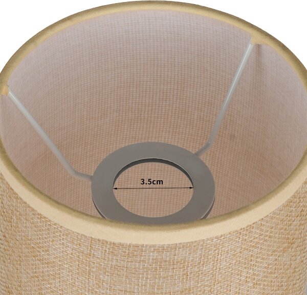 Brilagi - Stínidlo ke stolní lampě TABLON E27 pr. 14 cm béžová