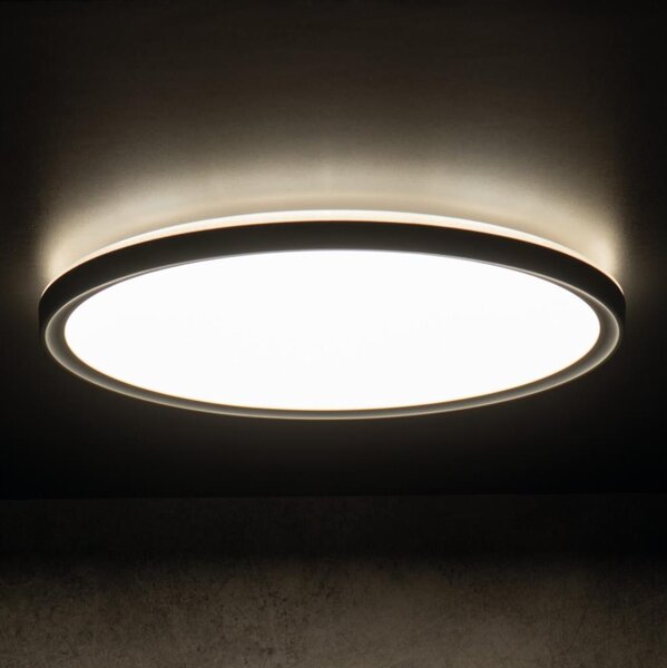 Kanlux 31501- LED Koup. str. svítidlo AZPO LED/11,8W/230V pr. 22,5 cm IP54 černá