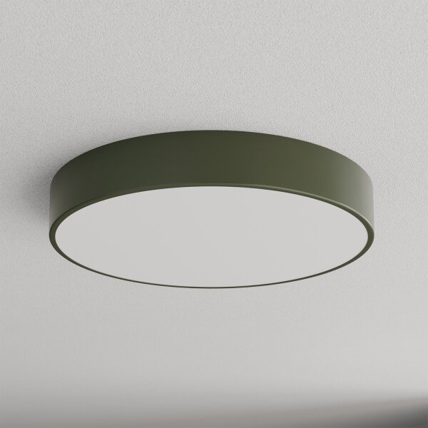 Brilagi - Stropní svítidlo CLARE 4xE27/40W/230V pr. 50 cm khaki