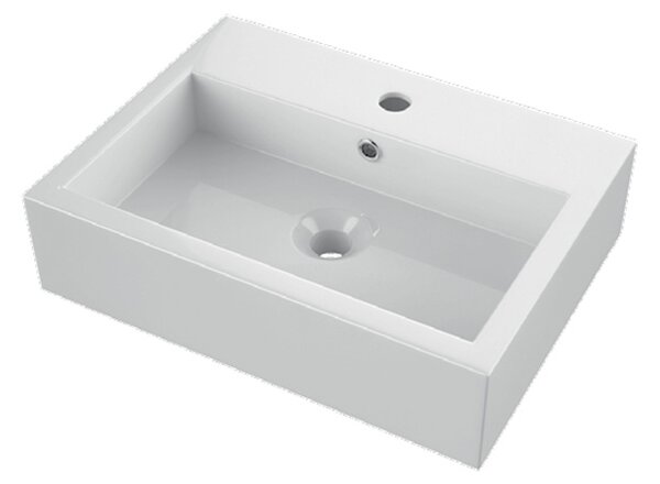 BPS-koupelny Deskové keramické umyvadlo CSS 51-38 (51x38x13 cm)
