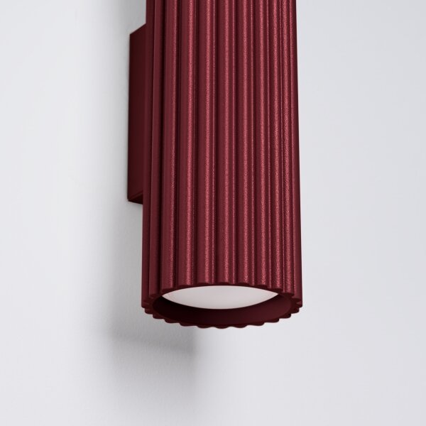 Brilagi - LED Nástěnné svítidlo CRESTO 2xGU10/10W/230V 20 cm burgundy