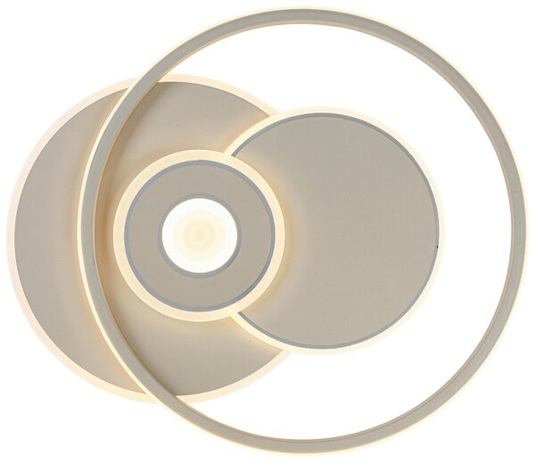 STROPNÍ SVÍTIDLO, 50/42,5/6,5 cm Novel - Online Only svítidla, Online Only