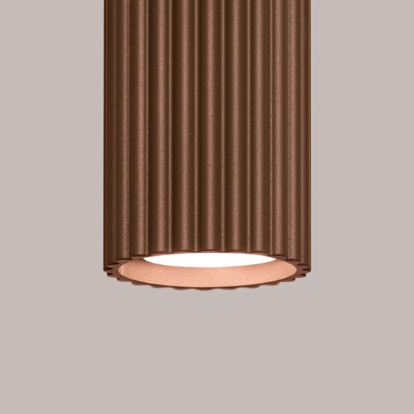 BRILAGI - LED Bodové svítidlo CRESTO 1xGU10/10W/230V 10 cm hnědá