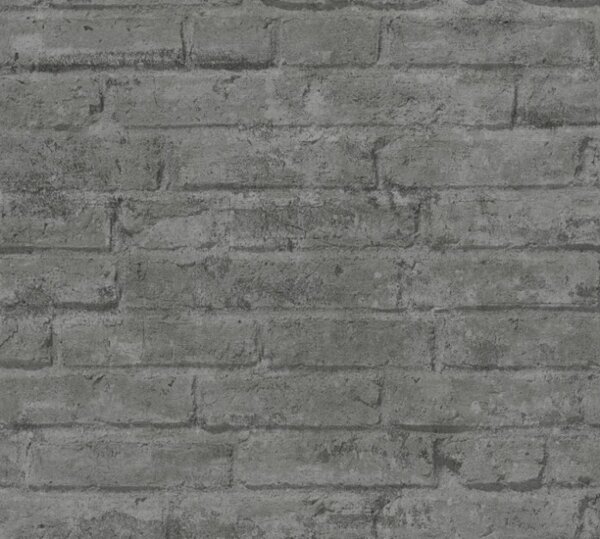 A.S. Création | Vliesová tapeta na zeď Industrial 37747-6 | 0,53 x 10,05 m | šedá