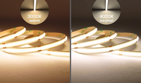 LED lampa do nástěnných panelů STANDARD Délka/výkon: 60cm/6W, Barva světla: Teplá 3000K