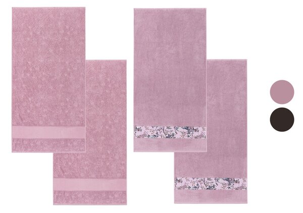 Livarno home Froté ručník pro hosty, 50 x 100 cm, 500 g/m2, 2 kusy (100380130)