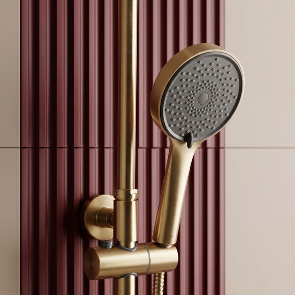Rea, Sprchový set Rea Avanti Brush Gold, REA-P8920