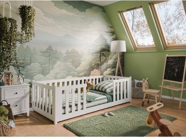 Legno Dětská postel Felix bílá Rozměr (cm): 90x200