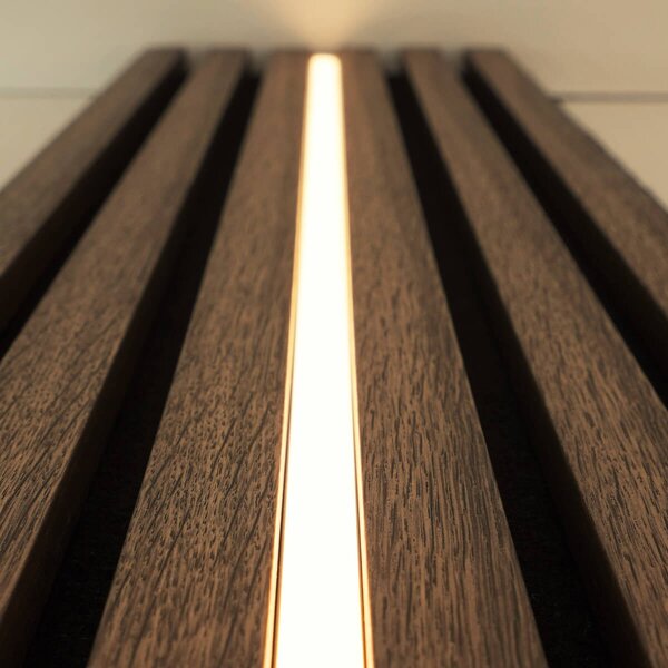 LED lampa do nástěnných panelů MINI Délka/výkon: 80cm/8W, Barva světla: Teplá 3000K