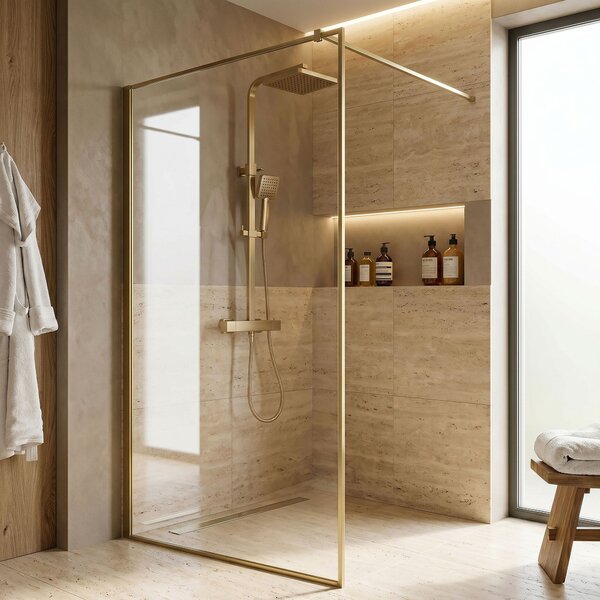 Rea, Sprchový set Rea Atrium Brush Gold, REA-P8922