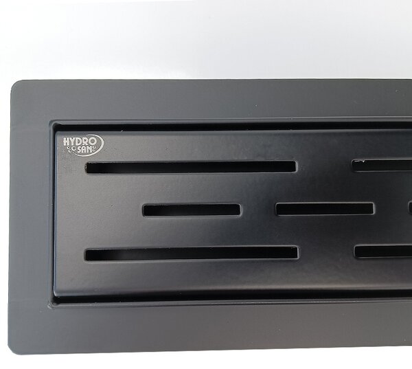 BPS-koupelny Sprchový odtokový žlab DL01 CLASSIC G2 HYD-2684 50 cm, černá