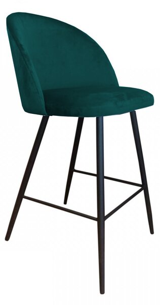 Zelená barová židle Frozen - Magic velvet 25