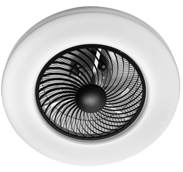 Toolight Stropní osvětlení s ventilátorem Černé APP1552-C