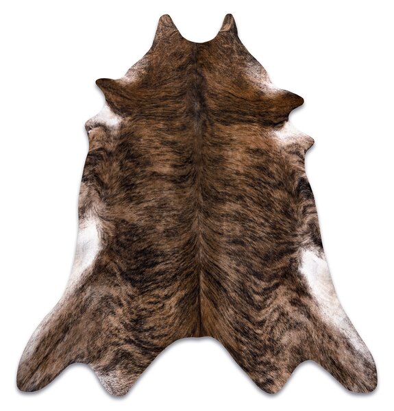 Makro Abra Koberec imitace zvířecí kůže G5072-1 hnědý Rozměr: 100x150 cm