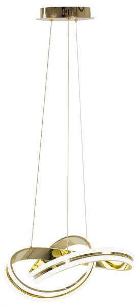 Toolight Moderní stropní svítidlo LED + PILOT APP818-CP Gold
