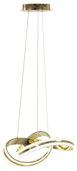 Toolight Moderní stropní svítidlo LED + PILOT APP818-CP Gold
