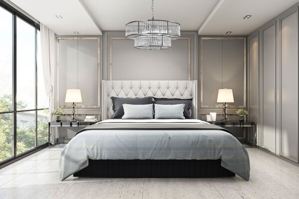 Toolight Moderní stropní osvětlení ELEGANCE APP1563-8CP Chrom