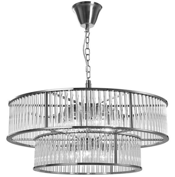 Toolight Moderní stropní osvětlení ELEGANCE APP1563-8CP Chrom