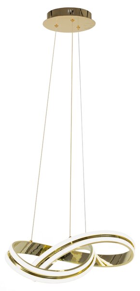 Toolight Moderní stropní svítidlo LED + PILOT APP818-CP Gold