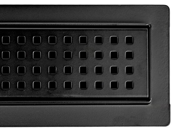 BPS-koupelny Sprchový odtokový žlab DL01 QUBE G3 HYD-2679 50 cm, černý