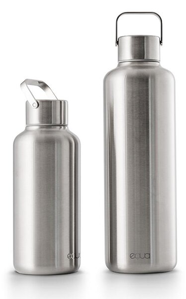 Lehká nerezová lahev EQUA Timeless Steel 600 ml a 1000 ml Objem: 600 ml