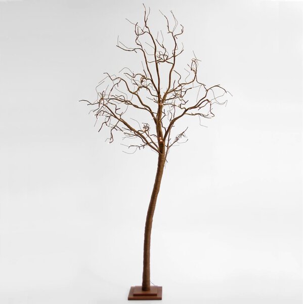 LED Vánoční dekorativní umělý strom TREE 176xLED/230V 2,5 m