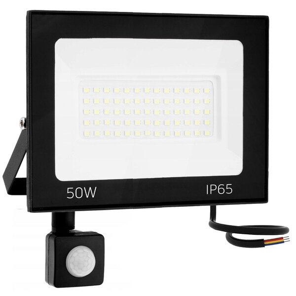 Toolight LED reflektor s pohybovým čidlem 50W RSL008-50NS