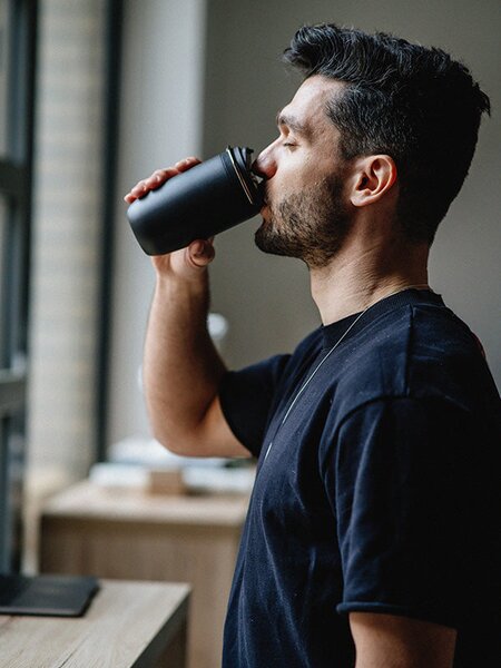 Termohrnek EQUA Pure Cup Black 300 ml