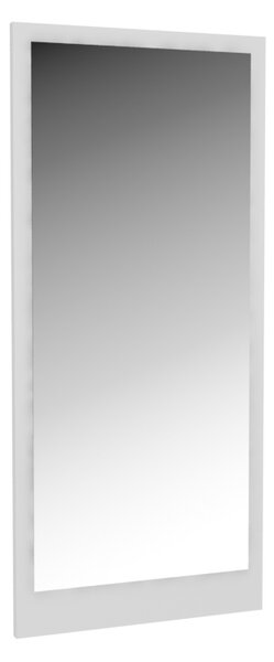 Bílé zrcadlo do předsíně Lony