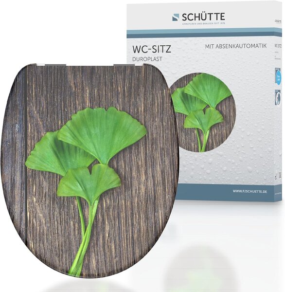 Eisl Sanitär WC prkénko Duroplast Soft Close Ginko and Wood 82154