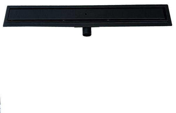 BPS-koupelny Sprchový odtokový žlab 2in1 DL01 FIX HYD-2689 50 cm, černý