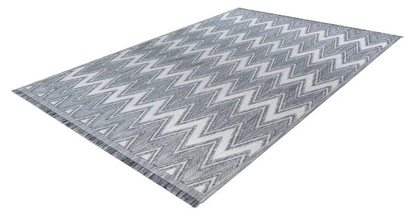 KOBEREC, 80/150 cm šedá, bílá - Online Only koberce & rohožky, Online Only