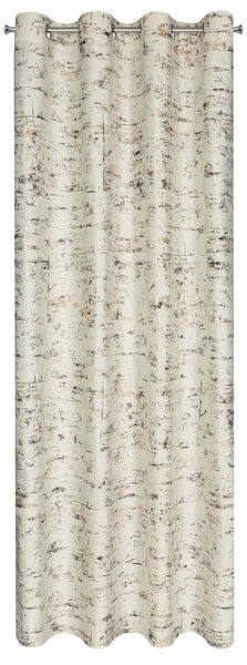 ZATEMŇOVACÍ ZÁVĚS NA KROUŽCÍCH TAMI 140X250 CM KRÉMOVÁ