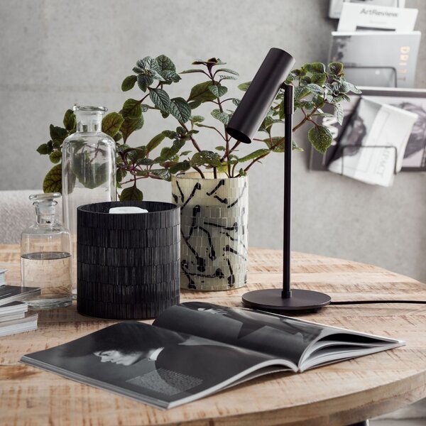 Stolní lampa Norm Black Antique