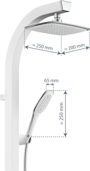 Eisl Sanitär Sprchový komplet Madagaskar 60060
