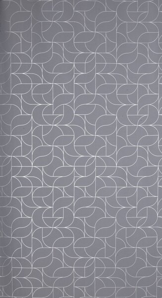 ZÁVĚS NA KROUŽCÍCH EVI 140X250 CM VZOROVANÁ