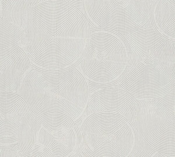 A.S. Création | Vliesová tapeta na zeď Metropolitan Stories 2 37900-1 | 0,53 x 10,05 m | bílá, krémová, metalická