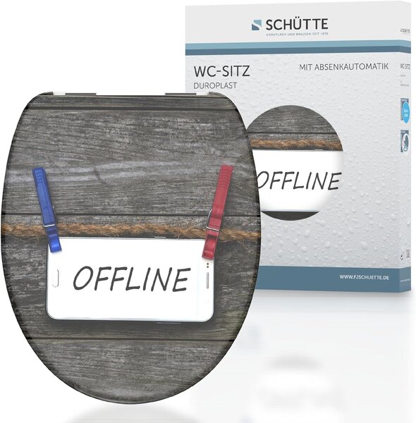 Eisl Sanitär WC prkénko Duroplast Soft Close Offline 82157
