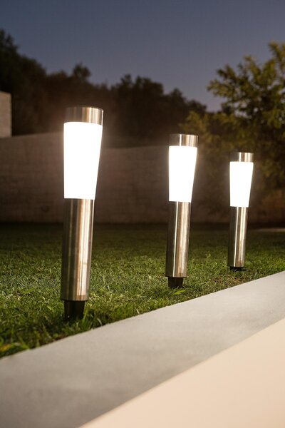 SADA SOLÁRNÍCH SVÍTIDEL 3 ks, 7,8/56 cm Ambia Garden - Solární světla
