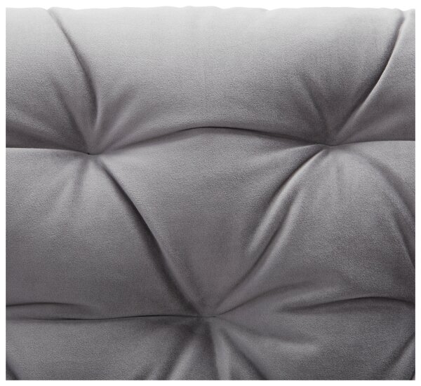 POHOVKA CHESTERFIELD, textil, tmavě šedá Ambia Home - Pohovky