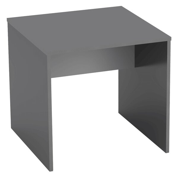 Psací stůl, grafit / bílá, RIOMA TYP 17