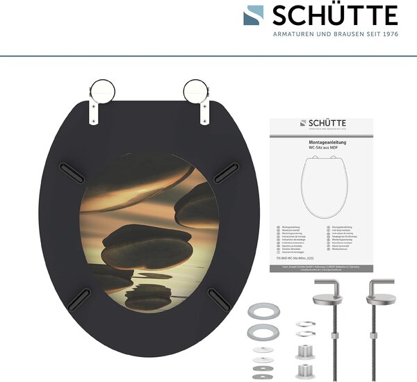 Eisl Sanitär WC prkénko MDF Sea Stone 80027