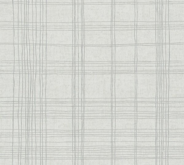 A.S. Création | Vliesová tapeta na zeď Metropolitan Stories 2 37919-1 | 0,53 x 10,05 m | bílá, krémová, metalická