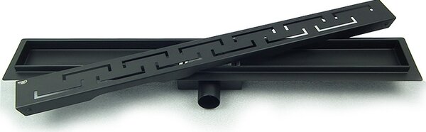 BPS-koupelny Sprchový odtokový žlab DL01 DELTA G4 HYD-2675 60 cm, černý