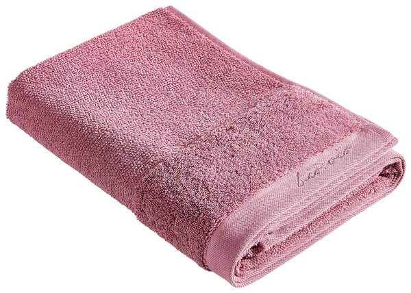 OSUŠKA DO SPRCHY, 70/140 cm, tmavě růžová, světle fialová Bio:Vio - Osušky