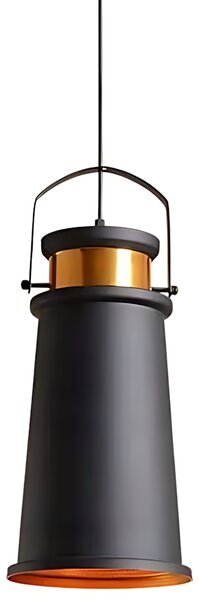 Toolight Stropní lampa ASTI A černá / zlatá