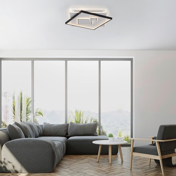 STROPNÍ LED SVÍTIDLO, 57/57/6 cm - Stropní svítidla