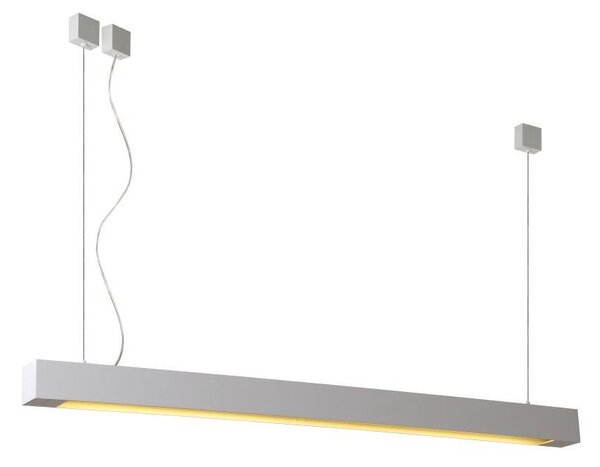 Lucide 23418/56/31 - Závěsné svítidlo LINO 2xG5/28W/230V bílé
