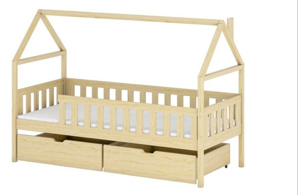Legno Dětská postýlka Demi borovice Rozměr (cm): 80x160